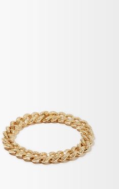 Essential Diamond & 18kt Gold Bracelet - Womens - Crystal