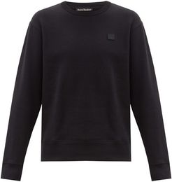 Fairview Face-appliqué Cotton-jersey Sweatshirt - Mens - Black
