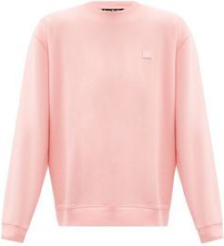 Forba Face Oversized Cotton-jersey Sweatshirt - Mens - Pink