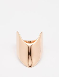 Armour 18kt Rose-gold Ring - Womens - Rose Gold