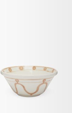 Serenity Porcelain Bowl - Beige White