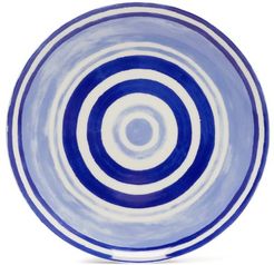 Maze Porcelain Dinner Plate - Blue Multi