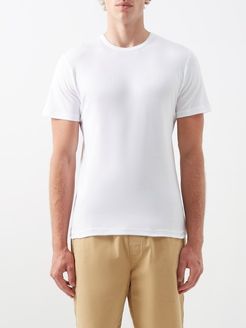 Sea Island Cotton-jersey T-shirt - Mens - White