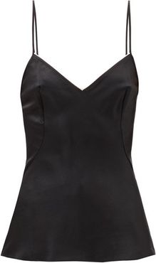 Classic Silk-satin Camisole - Womens - Black