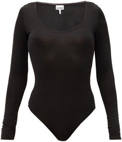 Long-sleeve Jersey Body - Womens - Black
