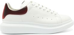 Raised-sole Leather Trainers - Mens - White Multi