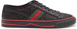 Tennis 1977 Gg-jacquard Canvas Trainers - Mens - Black