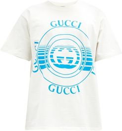 Logo-print Cotton-jersey T-shirt - Mens - White