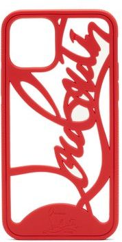 Louboutin-logo Iphone® 11 Pro Phone Case - Womens - Red