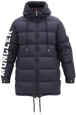 Moncenisio Quilted Down Coat - Mens - Navy