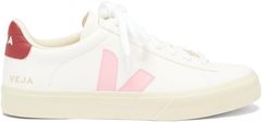 Campo Leather Trainers - Womens - Pink White