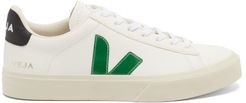 Campo Leather Trainers - Womens - Green White