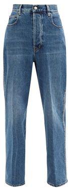 Kim Studded Straight-leg Jeans - Womens - Denim