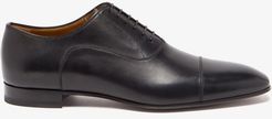 Greggo Leather Derby Shoes - Mens - Black
