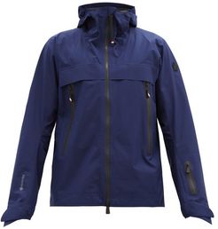 Villair Gore-tex Hooded Ski Jacket - Mens - Navy