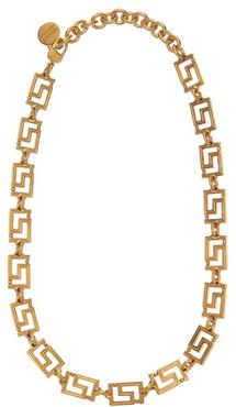 Greca-chain Necklace - Womens - Gold