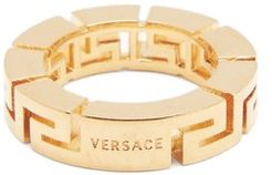 Greca Cut-out Gold-tone Ring - Womens - Gold