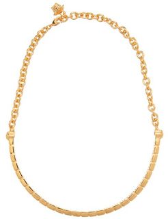 Greca Cut-out Choker - Womens - Gold