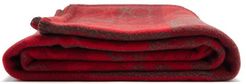 Anagram Wool-blend Blanket - Red