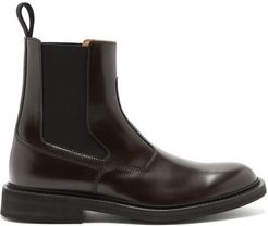 Leather Chelsea Boots - Mens - Brown