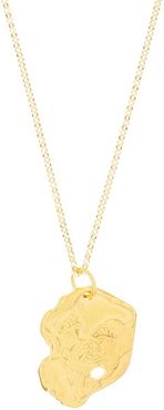 The Rooster 24kt Gold-plated Necklace - Womens - Yellow Gold