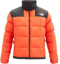 Nse Lhotse Bi-colour Quilted Down Coat - Mens - Orange