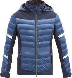 Madita Quilted Ripstop Ski Jacket - Womens - Dark Blue