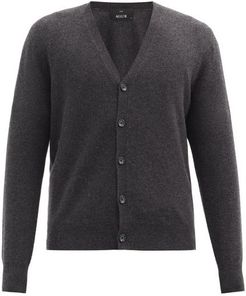 Cashmere Cardigan - Mens - Dark Grey