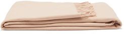 Pure Cashmere Throw Blanket - Dusty Pink
