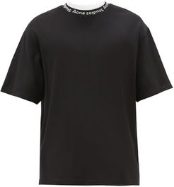 Extorr Logo-jacquard Jersey T-shirt - Mens - Black