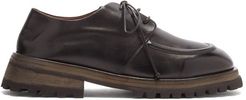 Exaggerated-sole Derby Shoes - Mens - Black