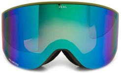 Beacon Cylindrical-lens Tpu Ski Goggles - Womens - Green