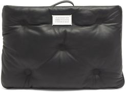 Glam Slam Quilted-leather Clutch Bag - Womens - Black