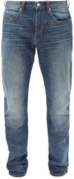 Jack Mid-wash Slim-leg Jeans - Mens - Dark Blue