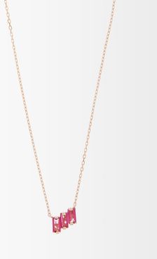 Amalfi Topaz & 14kt Rose-gold Necklace - Womens - Rose Gold