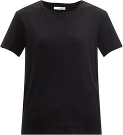 Ankara Cotton-blend Jersey T-shirt - Womens - Black