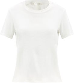 Ankara Cotton-blend Jersey T-shirt - Womens - Ivory