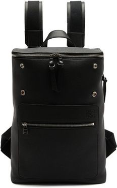 Goya Leather Backpack - Mens - Black