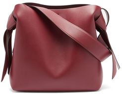 Musubi Medium Leather Shoulder Bag - Womens - Burgundy