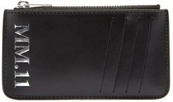 Logo-embossed Leather Wallet - Mens - Black