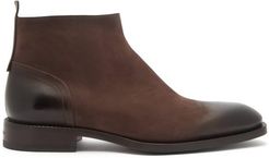 Scarlett Leather Ankle Boots - Mens - Dark Brown