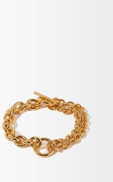 Gold-vermeil Chain Bracelet - Womens - Gold