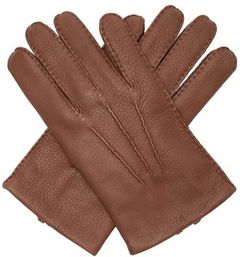 Cambridge Leather Gloves - Mens - Brown