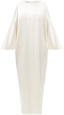 Epione Silk-charmeuse Maxi Dress - Womens - Ivory