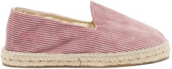 Tennessee Corduroy Espadrilles - Mens - Dusty Pink