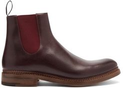 Algy Leather Chelsea Boots - Mens - Brown Multi