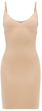 Two-faced Slip Dress - Womens - Beige