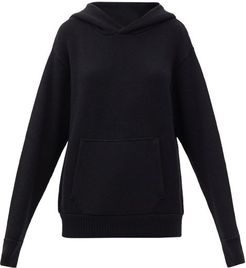 Hooded Cashmere Sweater - Womens - Black
