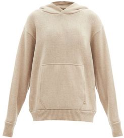 Hooded Cashmere Sweater - Womens - Beige