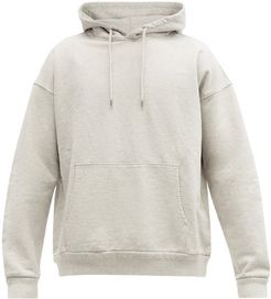 Jules Organic-cotton Jersey Hooded Sweatshirt - Mens - Light Grey